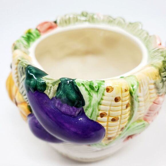 Vintage Long Rich Harvest Creamer & Sugar Bowl Set SALE - Picture 10 of 13